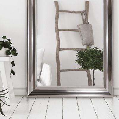 Ars Longa Malmo lustro 83x63 cm prostokątne nikiel MALMO5070-N