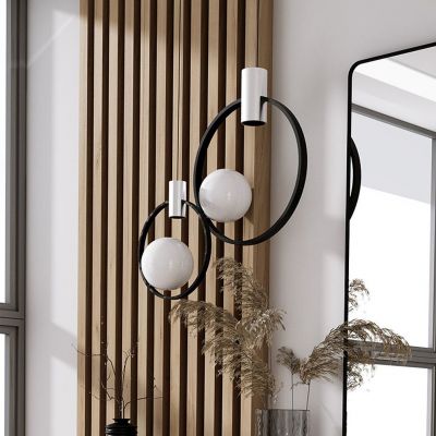 Ars Longa Zen lustro 60x90 cm prostokątne czarny ZEN6090-C