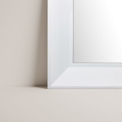 Ars Longa Alpi lustro 58,8x48,8 cm prostokątne białe ALPI4050-B