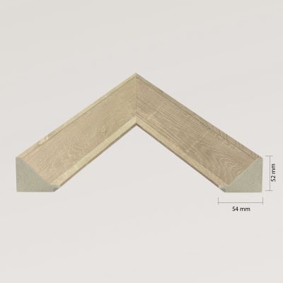 Ars Longa Alpi lustro 58,8x48,8 cm prostokątne dąb ALPI4050-D