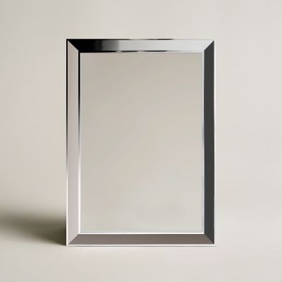 Ars Longa Alpi lustro 78,8x58,8 cm prostokątne nikiel ALPI5070-N