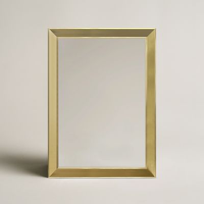 Ars Longa Alpi lustro 58,8x48,8 cm prostokątne złote ALPI4050-Z