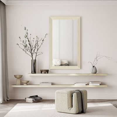 Ars Longa Bari lustro 64x54 cm prostokątne dąb BARI4050-D