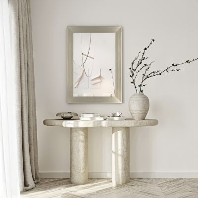 Ars Longa Bari lustro 84x64 cm prostokątne szampan BARI5070-S