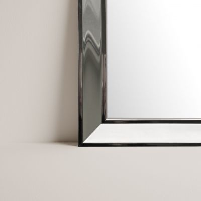 Ars Longa Helsinki lustro 135,2x45,2 cm prostokątne nikiel HELSINKI40130-N