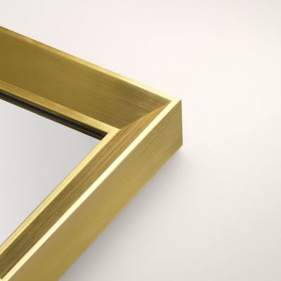 Ars Longa Helsinki lustro 55,2x45,2 cm prostokątne złote HELSINKI4050-Z