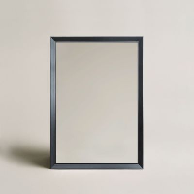 Ars Longa Helsinki lustro 75,2x75,2 cm kwadratowe czarne HELSINKI7070-C