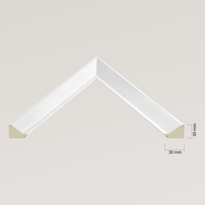 Ars Longa Helsinki lustro 125,2x65,2 cm prostokątne białe HELSINKI60120-B