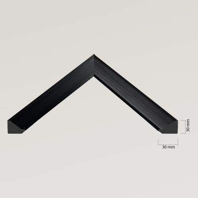 Ars Longa Helsinki lustro 175,2x65,2 cm prostokątne czarne HELSINKI60170-C