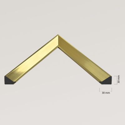 Ars Longa Helsinki lustro 75,2x75,2 cm kwadratowe złote HELSINKI7070-Z