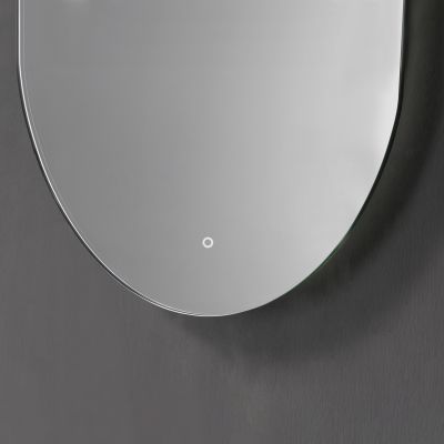 Ars Longa Aurora lustro 50x100 cm owalne z oświetleniem LED-Aurora50100