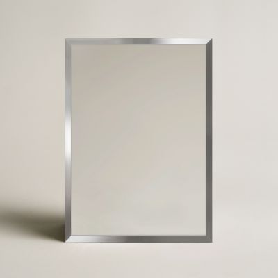 Ars Longa Linea lustro 73x73 cm kwadratowe nikiel LINEA7070-N