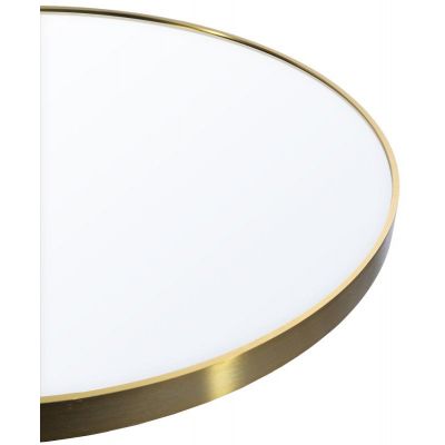 Ars Longa Loft lustro 90 cm okrągłe złote LOFT90-Z