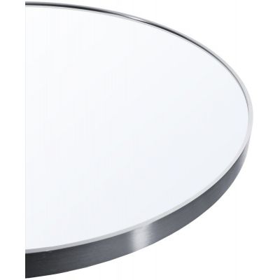 Ars Longa Loft lustro 70 cm okrągłe srebrne LOFT70-S