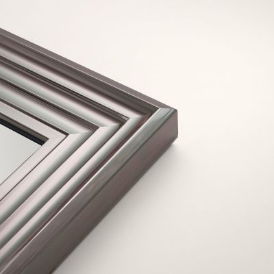 Ars Longa Malaga lustro stojące 64,6x174,6 cm prostokątne nikiel LS-MALAGA50160-N
