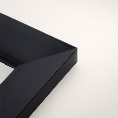 Ars Longa Milano lustro stojące 64,6x174,6 cm prostokątne czarne LS-MILANO50160-C