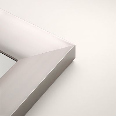 Ars Longa Milano lustro stojące 64,6x174,6 cm prostokątne nikiel LS-MILANO50160-N