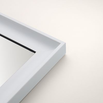 Ars Longa Oslo lustro stojące 40,4x160,4 cm prostokątne biały połysk LS-OLSO32152-B