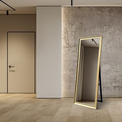 Ars Longa Oslo lustro stojące 40,4x160,4 cm prostokątne złote LS-OLSO32152-Z