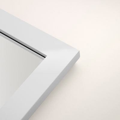 Ars Longa Slim lustro stojące 39,8x159,8 cm prostokątne biały połysk LS-SLIM32152-B