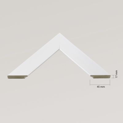 Ars Longa Slim lustro stojące 39,8x159,8 cm prostokątne białe szczotkowane LS-SLIM32152-BS