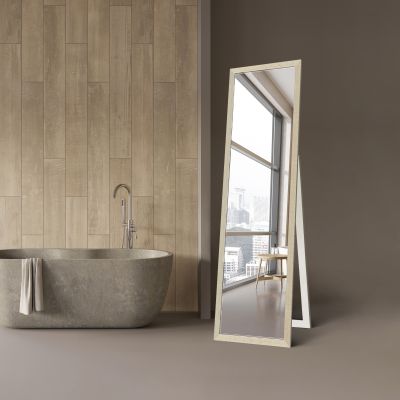 Ars Longa Slim lustro stojące 39,8x159,8 cm prostokątne dąb LS-SLIM32152-D