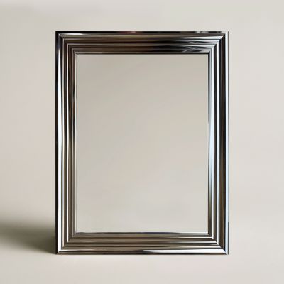 Ars Longa Malaga lustro 84,6x64,6 cm prostokątne nikiel MALAGA5070-N