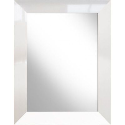 Ars Longa Milano lustro 134x74 cm prostokątne biały połysk MILANO60120-B