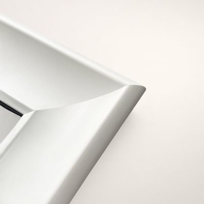 Ars Longa Monza lustro 58,4x68,4 cm prostokątne białe Monza4050-B
