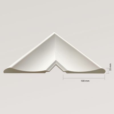 Ars Longa Monza lustro 58,4x68,4 cm prostokątne białe Monza4050-B