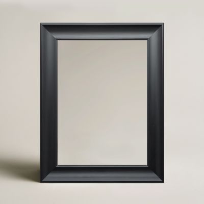 Ars Longa Monza lustro 58,4x68,4 cm prostokątne czarne Monza4050-C