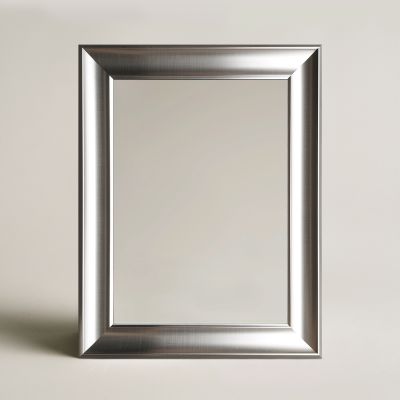Ars Longa Monza lustro 58,4x68,4 cm prostokątne srebrne Monza4050-S
