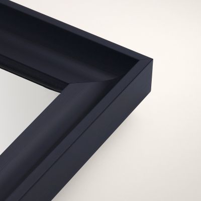 Ars Longa Oslo lustro 58,4x48,4 cm prostokątne czarne OSLO4050-C