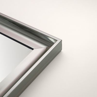 Ars Longa Oslo lustro 58,4x48,4 cm prostokątne nikiel OSLO4050-N
