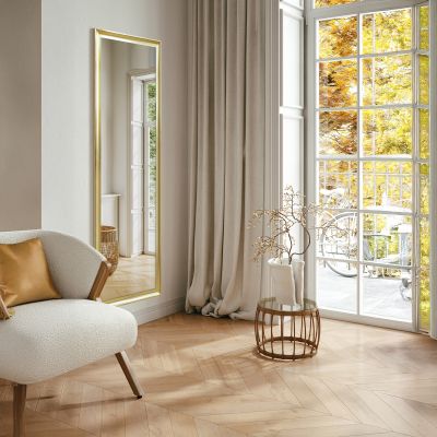 Ars Longa Oslo lustro 58,4x48,4 cm prostokątne złote OSLO4050-Z