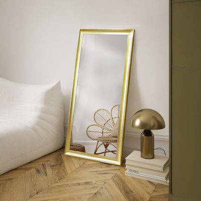 Ars Longa Oslo lustro 58,4x48,4 cm prostokątne złote OSLO4050-Z