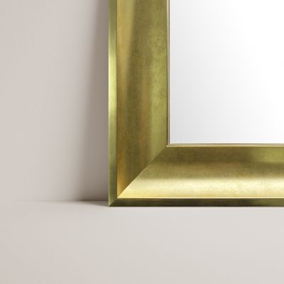 Ars Longa Oslo lustro 58,4x48,4 cm prostokątne złote OSLO4050-Z