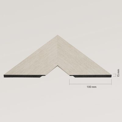 Ars Longa Plato lustro 137,4x77,4 cm prostokątne satyna PLATO60120-S