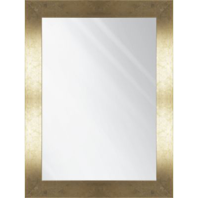 Ars Longa Simple lustro 113x63 cm prostokątne złote SIMPLE50100-Z