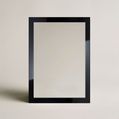 Ars Longa Slim lustro 77,8x77,8 cm kwadratowe czarne SLIM7070-C