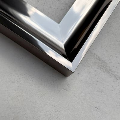 Ars Longa Torino lustro 61,8x51,8 cm prostokątne nikiel TORINO4050-N