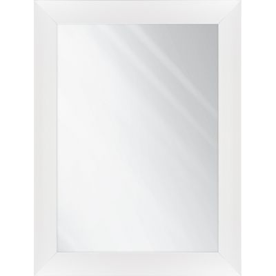 Ars Longa Toscania lustro 112x62 cm prostokątne białe TOSCANIA50100-B