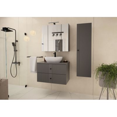 Megstyl blat 80x46 cm antracyt 2043