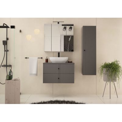 Megstyl blat 80x46 cm antracyt 2043