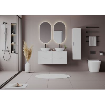 Megstyl blat 120x46 cm biały 2045