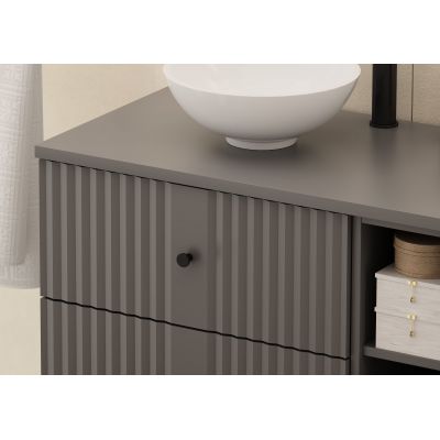 Megstyl blat 120x46 cm antracyt 2050