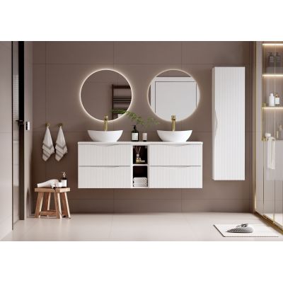 Megstyl blat 140x46 cm biały 2052