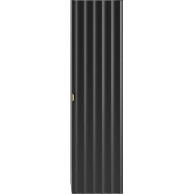 Megstyl Arcos szafka 34,5x31,8x130 cm boczna wisząca czarna 2419