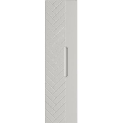 Megstyl Aspen szafka 34,5x31,8x130 cm boczna wisząca biała 2421