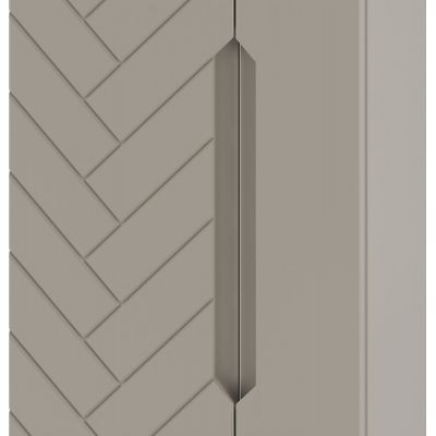 Megstyl Aspen szafka 34,5x31,8x130 cm boczna wisząca kaszmir 2422